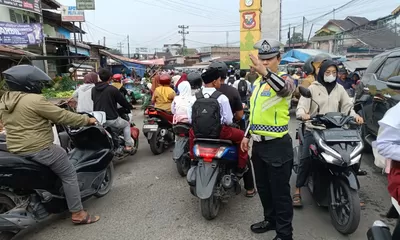 Sat Lantas Polres Tanjung Balai Gelar Gatur Lalin Padat Pagi Ciptakan Kamseltibcarlantas