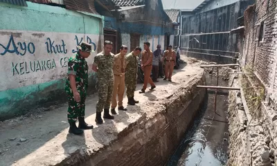 Komandan Kodim Surakarta Tinnjau Lokasi TMMD Sengkuyung III TA. 2026 Kodim 0735/Surakarta