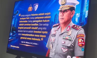Kasat Lantas Polres Tanjung Balai Hadiri Arahan Dirlantas Polda Sumut