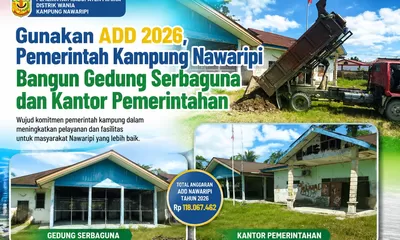 Kepala Kampung Nawaripi Tegaskan Pelayanan Tetap Berjalan