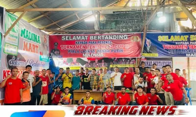 Cara Lawan Narkoba, LMP Madina Buka Turnamen Tenis Meja Cup II Se-Tabagsel