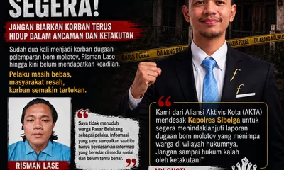KPelaku Dugaan Bom Molotov Belum Terungkap, Rumah Korban Malah Digeruduk Massa