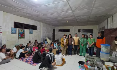Dinkes Tapteng Buka Posko Kesehatan Di Pengungsian Gereja HKBP Sipange, Salurkan Obat Dan Logistik