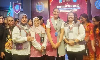 Tingkatkan Kapasitas Kader, Ketua TP PKK Tapteng Ikuti Bimbingan Teknis se-Sumatera Utara di Medan