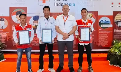 Wakil Bupati Tapanuli Tengah Hadiri Pembukaan Musyawarah Provinsi XII PMI Sumut di Medan