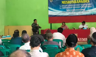 Babinsa Koramil Cepogo Kawal Musrenbangdes Kembang Kuning, Pastikan Aspirasi Warga Jadi Prioritas Pembangunan 2027