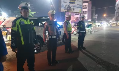 Sat Lantas Polres Tanjung Balai Gencarkan Blue Light Patrol untuk Tekan Kriminalitas