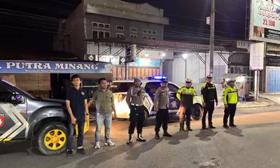 Polres Tanjung Balai Gelar Patroli Rutin Antisipasi Gangguan Kamtibmas Dan Kejahatan 