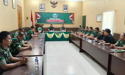 Perkuat Tertib Administrasi dan Tata Kelola Satuan, Tim Wasrik Itdam IV/Diponegoro Periksa Kodim 0724/Boyolali