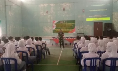 TMMD Kodim Boyolali Ajak Pelajar Raih Cita-cita Menjadi Prajurit TNI AD