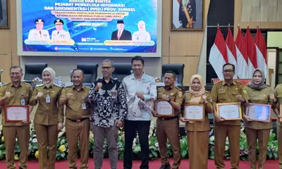 Dorong Keterbukaan Informasi, Pemkab OKU Timur Raih Predikat “Baik” PPID SLIP Award 2026