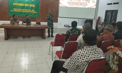 Kasdim 0735/Surakarta Berikan Materi Wasbang dan Bela Negara Kepada Masyarakat