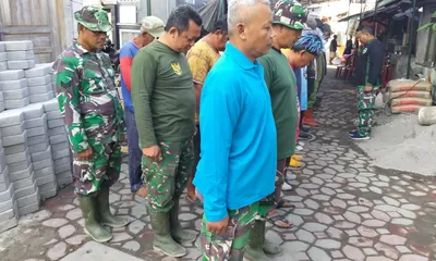 Pesan Tegas Danramil 03 Serengan, Kepada Satgas TMMD, Ormas & Warga Masyarakat, Target Sasaran Fisik & Non fisik Harus Tuntas Tepat Waktu     