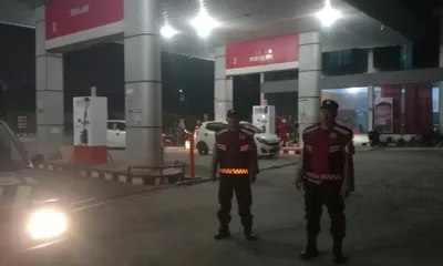Polsek Sei Tualang Raso Gelar Patroli Malam Ciptakan Situasi Kondusif