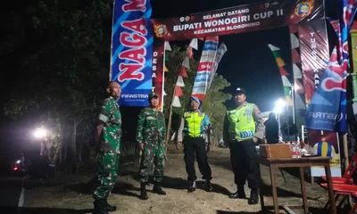 Patroli Malam Berlanjut Pengamanan, TNI-Polri Jaga Kondusivitas Slogohimo