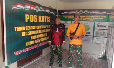 Low profile, Ini Dia Sosok Ketua Pokmas Kelurahan Serengan Yang Sibuk Saat TMMD Sengkuyung Tahap III TA. 2026