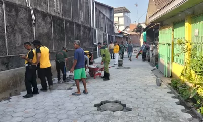 TMMD Sengkuyung Tahap III TA 2026 Kodim 0735 Surakarta Jadi Denyut Nadi Kemajuan Wilayah Makam Bergolo Kelurahan Serengan 