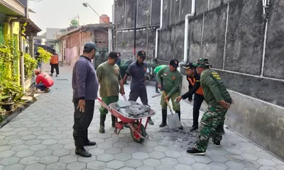 Satu Minggu Jelang Penutupan, Satgas TMMD Ormas dan Warga Kejar Waktu Demi Tuntaskan Sasaran Fisik