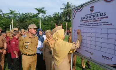 Launching ASN BerAKHLAK, Wali Kota Tanjungbalai Tekankan Semangat “Bangga Melayani Bangsa
