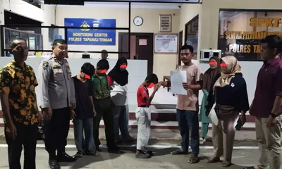 Polres Tapteng Fasilitasi Mediasi Kasus Dugaan Pencurian Secara Kekeluargaan