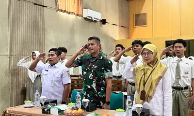 Keteguhan Langkah Dandim 0719/Jepara: Kawal Sinar Bela Negara di SMAN 1 Jepara Lewat Grand Launching KKRI