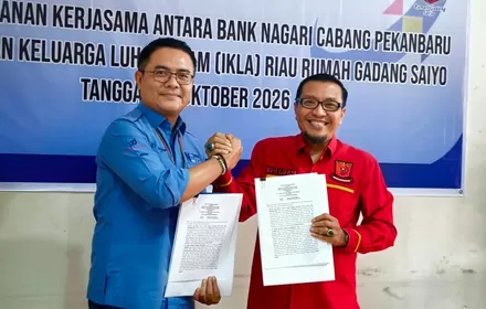 Bank Nagari Cabang Pekanbaru dan IKLA RGS Riau Jalin Kerja Sama, Perkuat Sinergi dengan Perantau Minangkabau