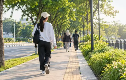 Jalan Kaki Sebentar Setiap Hari, Banyak Manfaatnya untuk Tubuh