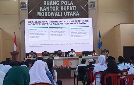 Jadi Pembicara Hari Santri di Morowali Utara: Prof Zainal Abidin Sebut Pesantren Punya 6 Resep Jaga Kerukunan