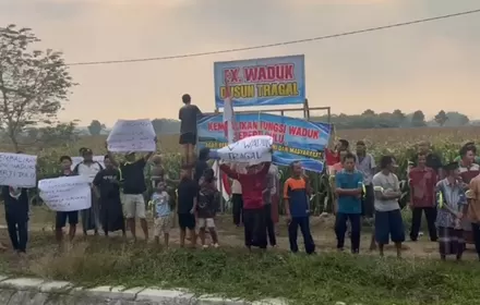Warga Kedungpapar Jombang Demo, Protes Tanah Leluhur Dirampas Mafia