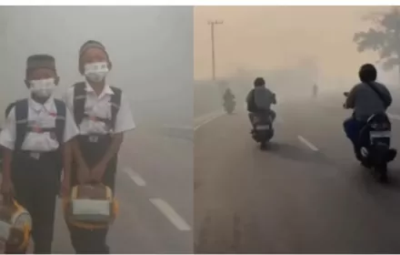 Dampak Asap Karhutla Masih Bayangi Warga di Kalimantan: Sekolah Diliburkan, Kasus ISPA Melanda