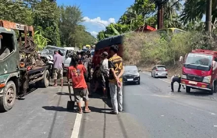 Nyawa Selamat di Tanjakan Putrapinggan: Detik-Detik Truk Mati Mesin Pemicu Tabrakan Beruntun di Pangandaran
