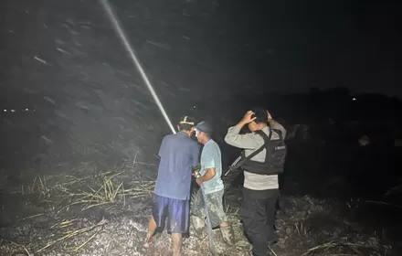 Bakar Lahan untuk Tanam Padi, Dua Pria Diamankan Polisi