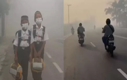 Dampak Asap Karhutla Masih Bayangi Warga di Kalimantan: Sekolah Diliburkan, Kasus ISPA Melanda
