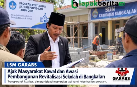 Kawal Revitalisasi Sekolah di Bangkalan, LSM GARABS Ingatkan Pentingnya Transparansi dan Kualitas