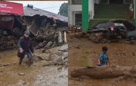 Banjir Bandang Terjang Gunung Talang Solok, 2 Warga Hilang dan 4 Luka-luka