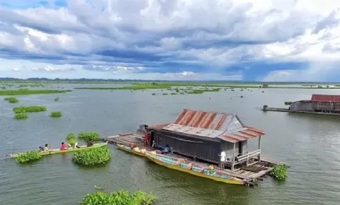 Katagori Danau Terbesar di Sulsel ada di Wajo, Terbentuk Alami dan Fenomena Air yang Pasang Surut