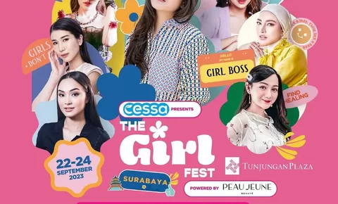 The Girls Fest Surabaya Sajikan Ragam Hiburan, Beauty Enthusiast dan KPOP Lovers Siap Dimanjakan