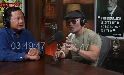 Prabowo Jawab Pertanyaan Deddy soal Bobby ke Istana: Insyaallah Kalau Dia Cocok