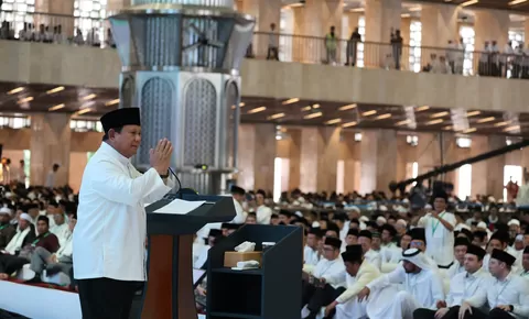 Prabowo Saat Kukuhkan Pengurus MUI 2025–2030: Hari Ini Lambang Bersatunya Ulama dan Umara