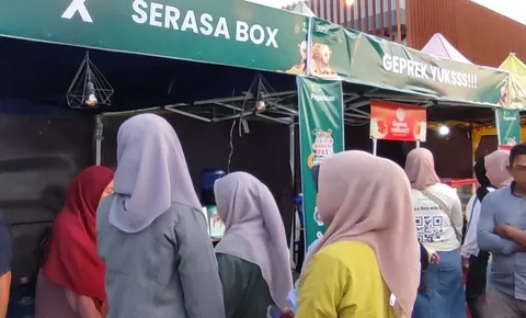 Pilih Makan Berat Saat Berbuka Puasa, Nasi Bakar Serasa Boxx di Festival Ramadan Collaborative Fest Bisa Jadi Pilihan