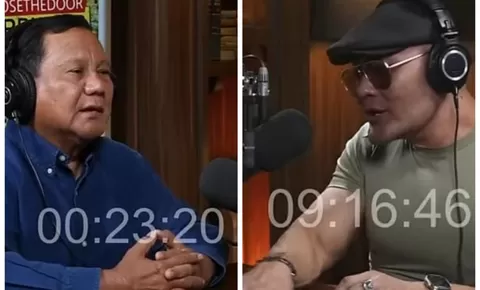 Prabowo ke Deddy Corbuzier: Sekarang untuk Makan Banyak Kemudahan, Tapi Tak Semua Bisa