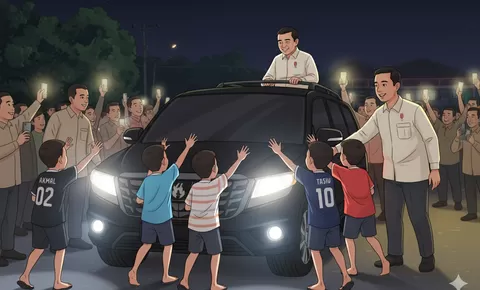 Haru di Tapanuli Selatan! Presiden Prabowo Rela Berlumpur di Malam Tahun Baru Demi Pastikan Warga Tak Terisolasi