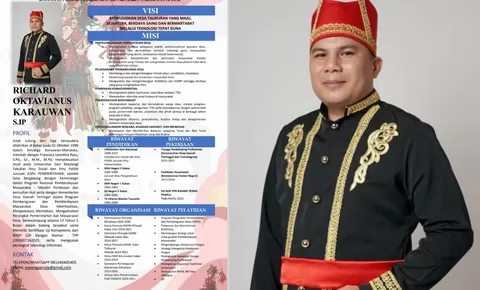 Energi Baru! Richard Karauwan, Alumni Fisip Unsrat Siap Bertarung di Pilhut Talikuran Minahasa 2026