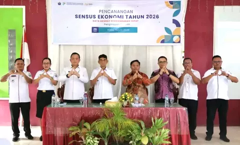 Data Akurat untuk Indonesia Emas 2045: Pemkab Talaud & BPS Resmi Canangkan Sensus Ekonomi 2026