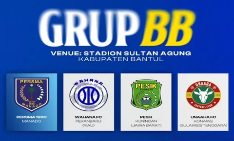 Persma 1960 Manado Resmi Masuk Grup BB Babak 16 Besar Liga 4 Piala Presiden 2026