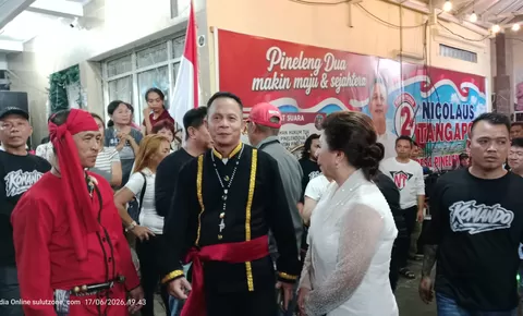 Raih 700 Suara, Nicolaus Tangapo Kalahkan 3 Pesaingnya di Pilhut Pineleng Dua
