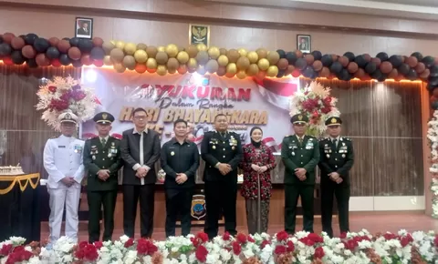 Semangat Pengabdian, Polres Bolaang Mongondow Khidmat Rayakan HUT Bhayangkara ke-80