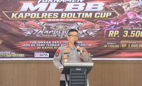 Peringati Hari Bhayangkara ke-80, Polres Boltim Gelar Turnamen Mobile Legends bagi Generasi Muda