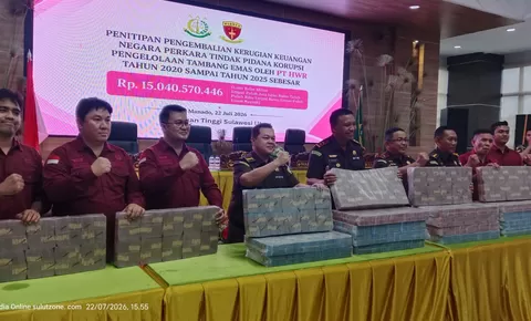Kejati Sulut Selamatkan Rp15,04 Miliar dari Kasus Korupsi Tambang Emas PT HWR, Bidik 35 Perusahaan Lainnya