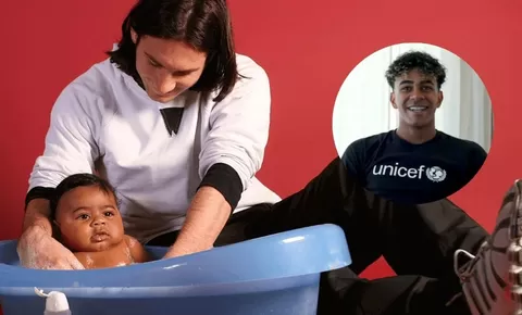 Bahkan Rekan Setim Lamine Yamal Mengira Fotonya bersama Lionel Messi 20 Tahun Lalu Rekayasa AI